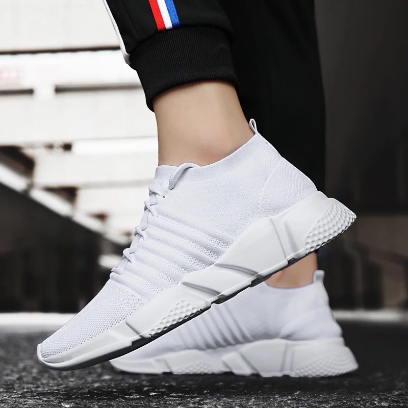 Мужские кроссовки большие размеры 48 полосатая Вулканизированная обувь