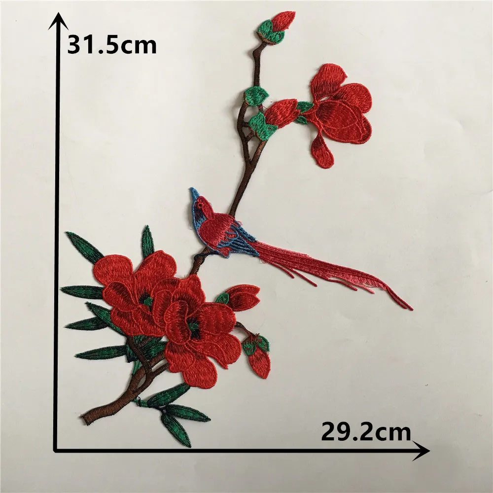 New Listing Lace Collar Embroidery Bird DIY Decorative Fabric Sewing Cheongsam Dress Decals Accessories | Дом и сад