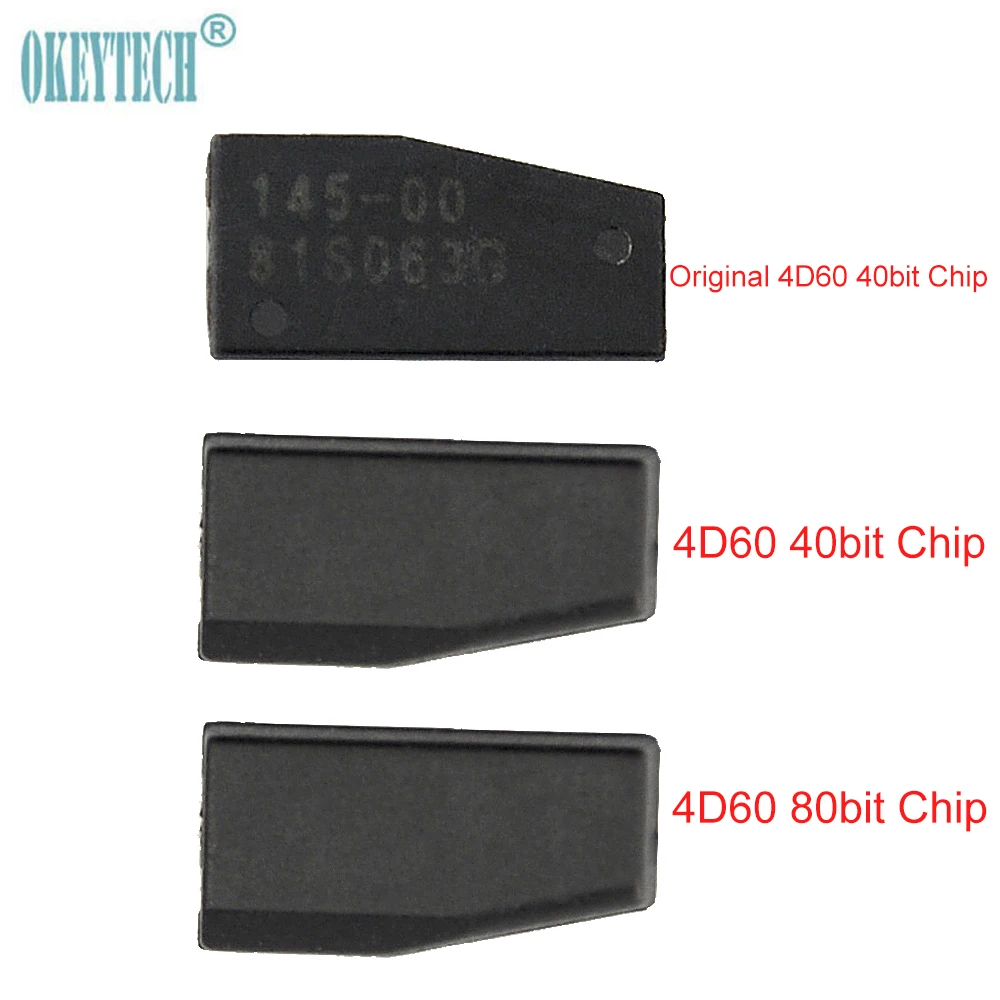 OkeyTech высококачественный транспондер пустой углеродный Автомобильный ключ чип