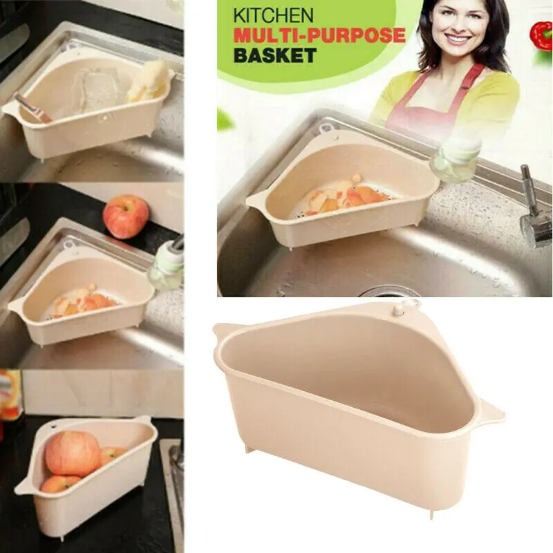 Кухонная корзина треугольная кухонная раковина полка для слива ванная комната