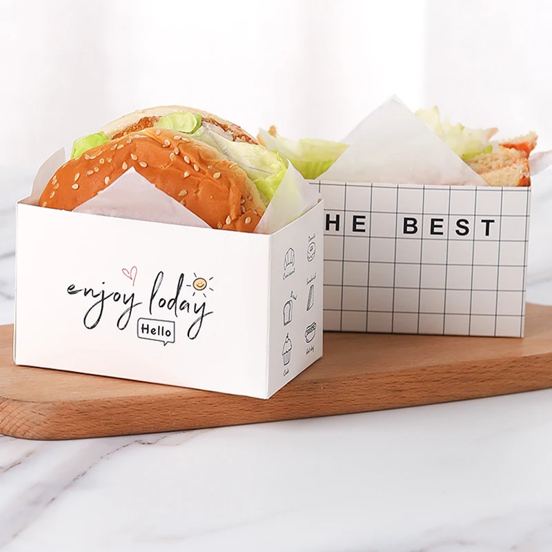 Оберточная бумага для сэндвичей корейских веб-знаменитостей Толстая коробка