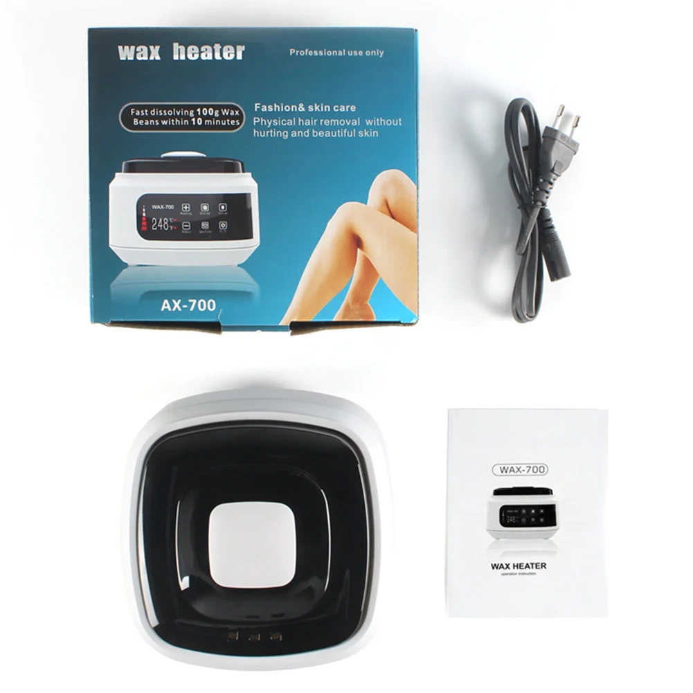 

New Paraffin Wax Machine For Hair Removal Wax Heater With LCD Display Skin Care Mini Wax Pot Warmer Beauty Epilator EU/US