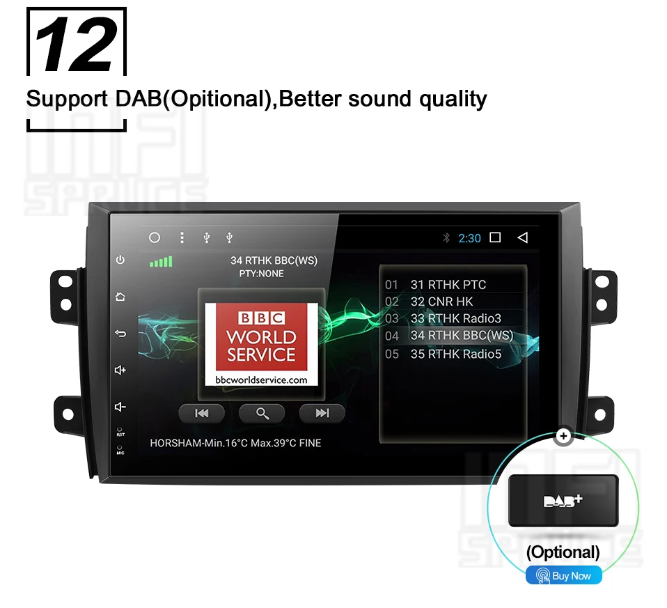 32G Android 9,0 автомобильный dvd для Suzuki SX4 2007-2013 с 2GB ram gps 3g-4G wifi gps навигация Радио Видео Аудио плеер стерео