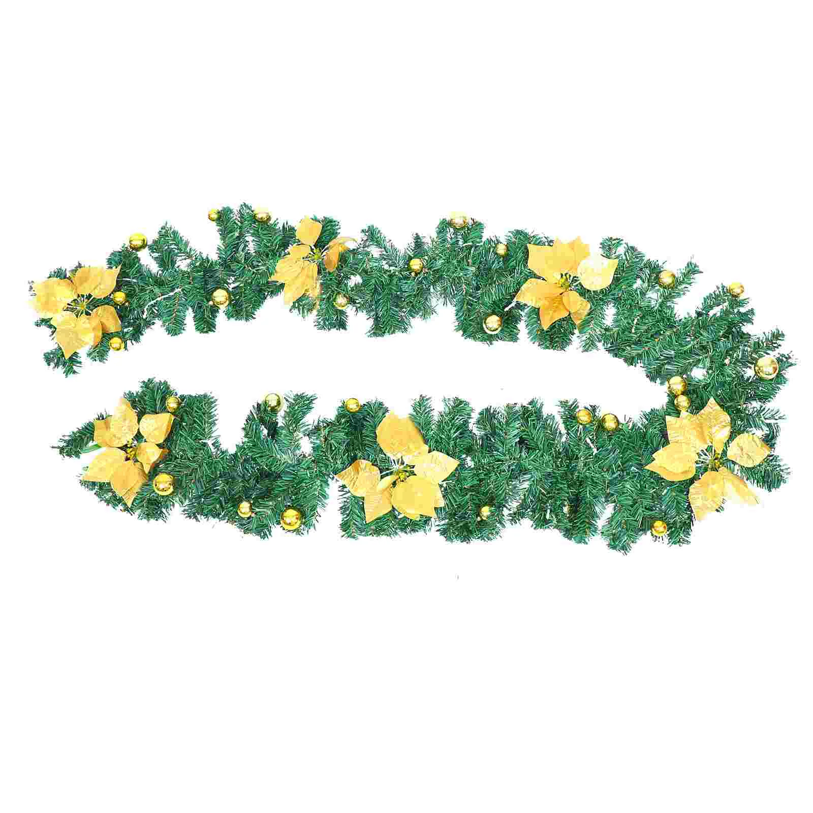 

Искусственный цветок подвесной Декор Рождество романтическое освещение венок Декор