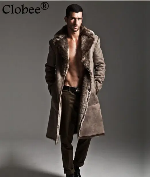Пальто из искусственного меха 2019 зимние мужские пальто куртки парка ветровка два