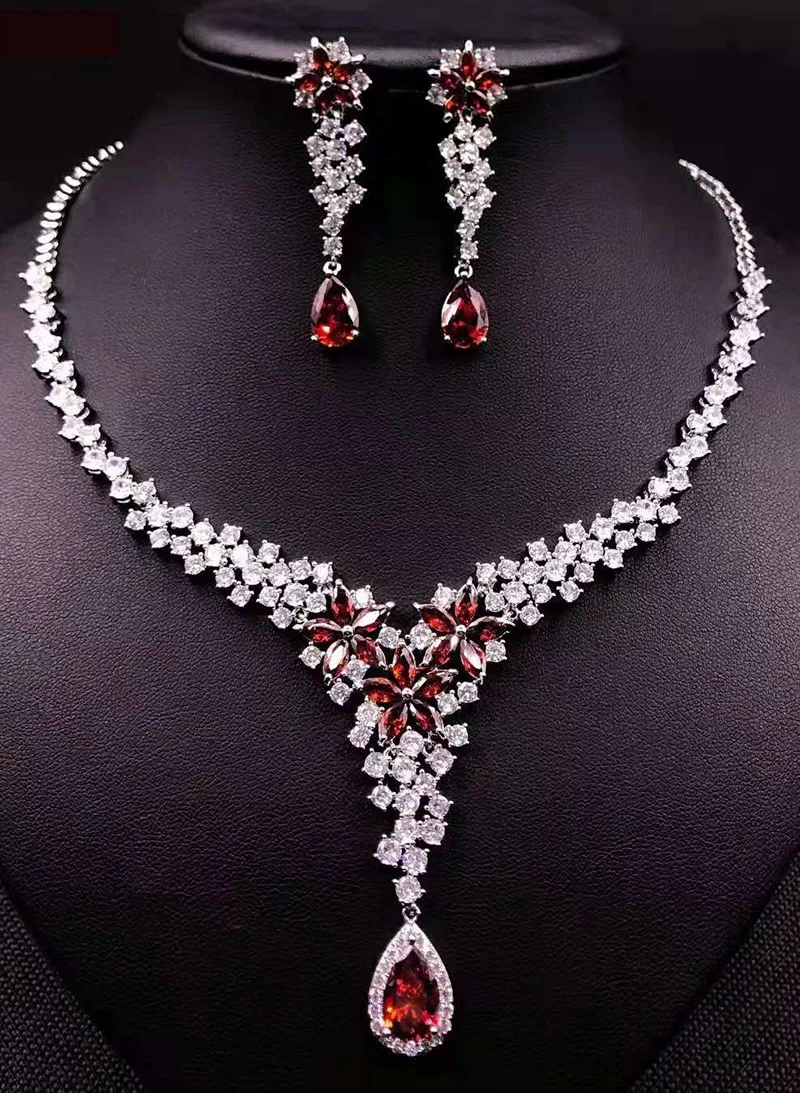 Модный дизайн, подвеска в виде капли воды Funmode, полная фотография, аксессуары для свадебной вечеринки FS208