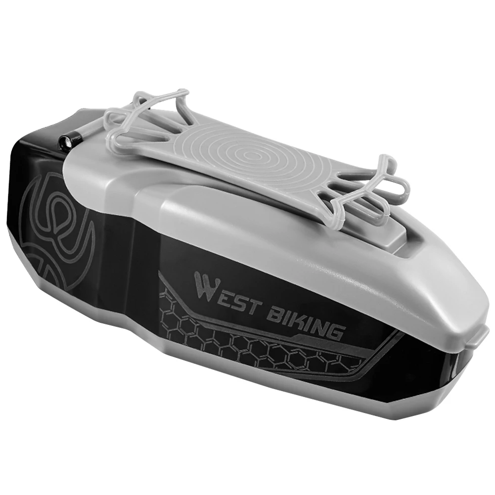 

Bicycle Top Tube Front Saddle Bag MTB Mountain Bike Waterproof PC Shell Mobile Phone Holder Pouch Cycling Parts