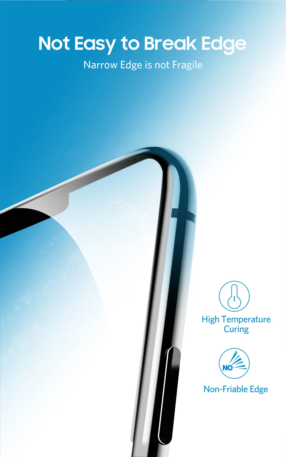 Benks 0,15 мм HD анти Blu-Ray защитное закаленное стекло для iPhone XS MAX XR 5,8-6,5 Дюймов Полное покрытие экрана протектор Передняя пленка