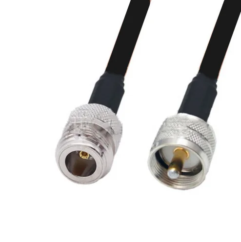 

N Female to UHF PL259 Male Connector 5D-FB 50-5 Coaxial Low Loss Cable RF Adapter Cable 50Ohm