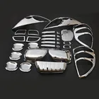 Для Toyota Land Cruiser Prado 120, J12, 2003, 2004, 2005, 2006, 2007, 2008, автомобильный АБС-пластик, хром, внешняя отделка, накладка, аксессуары