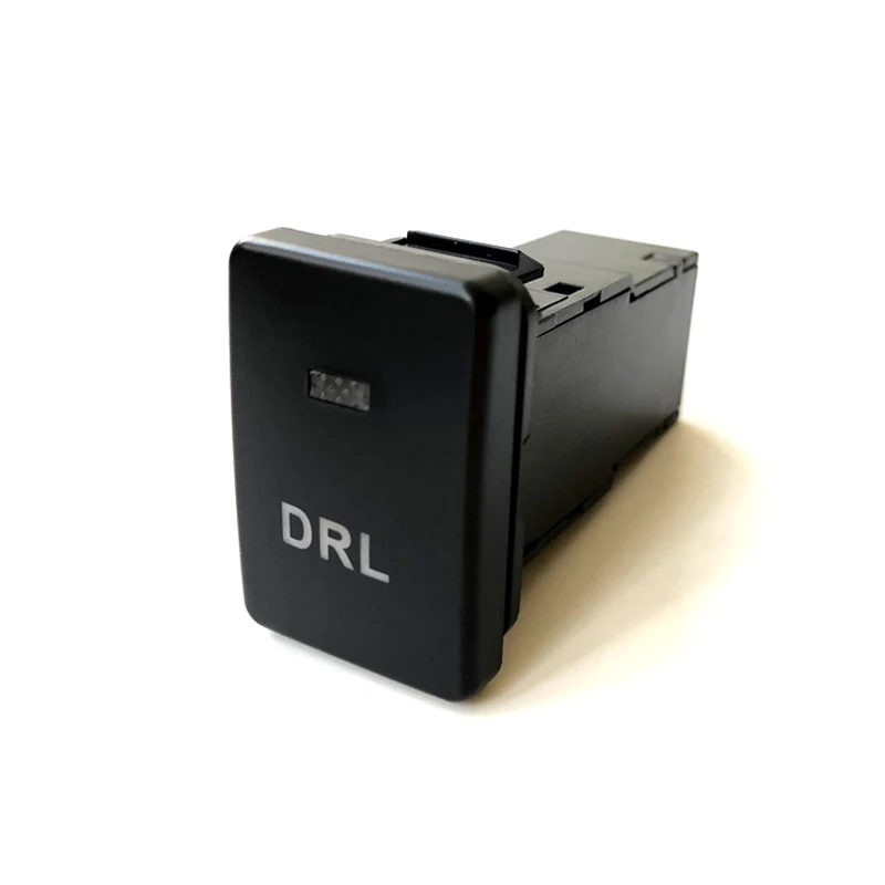 

СВЕТОДИОДНЫЙ цветной автомобильный drl переключатель, Дневной светильник, кнопка включения для toyota chr corolla yaris accord highlander