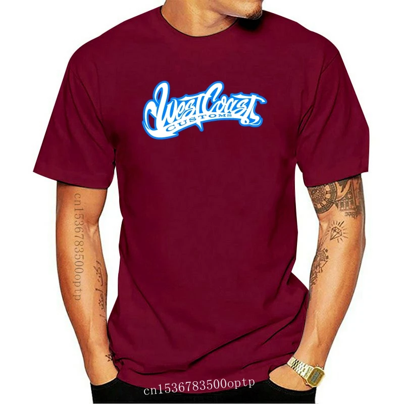 

FREE SHIPPING PERSONALIZED west coasts customs GLDAN NEW T-SHIRT GIFT workout tee rock hip range of colors FREE custom Name