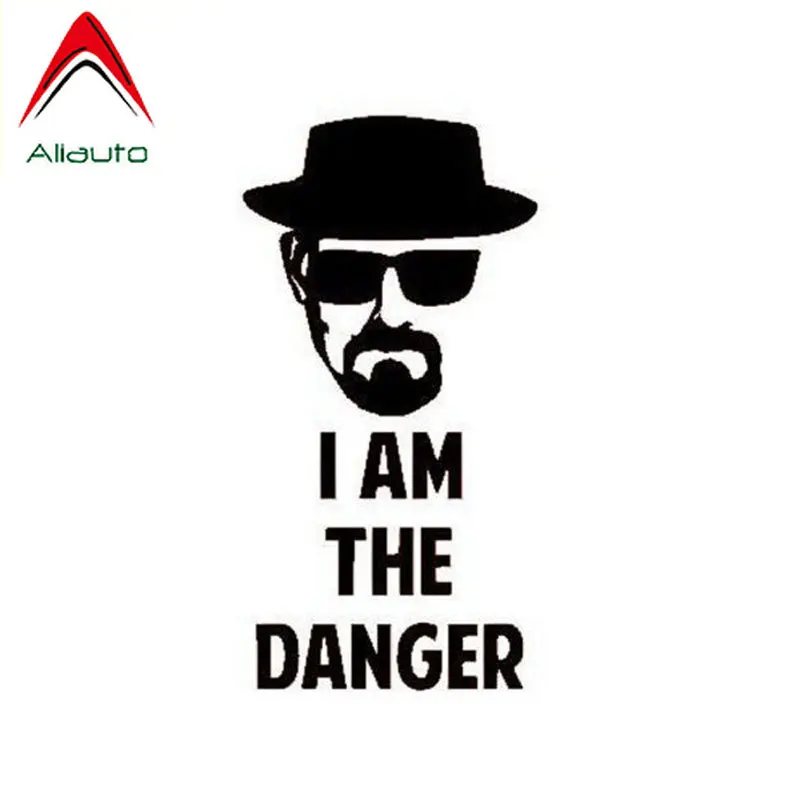 Стикер для автомобиля Aliauto Я опасность модные водонепроницаемые виниловые