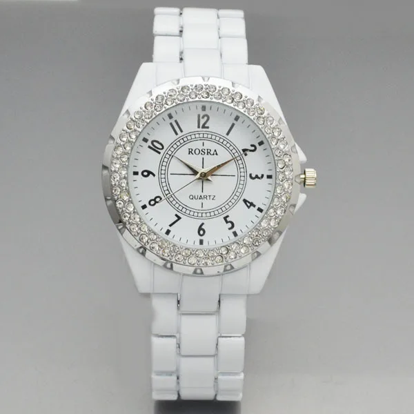 Женская обувь на каждый день наручные часы Rosra модные женские белое золото