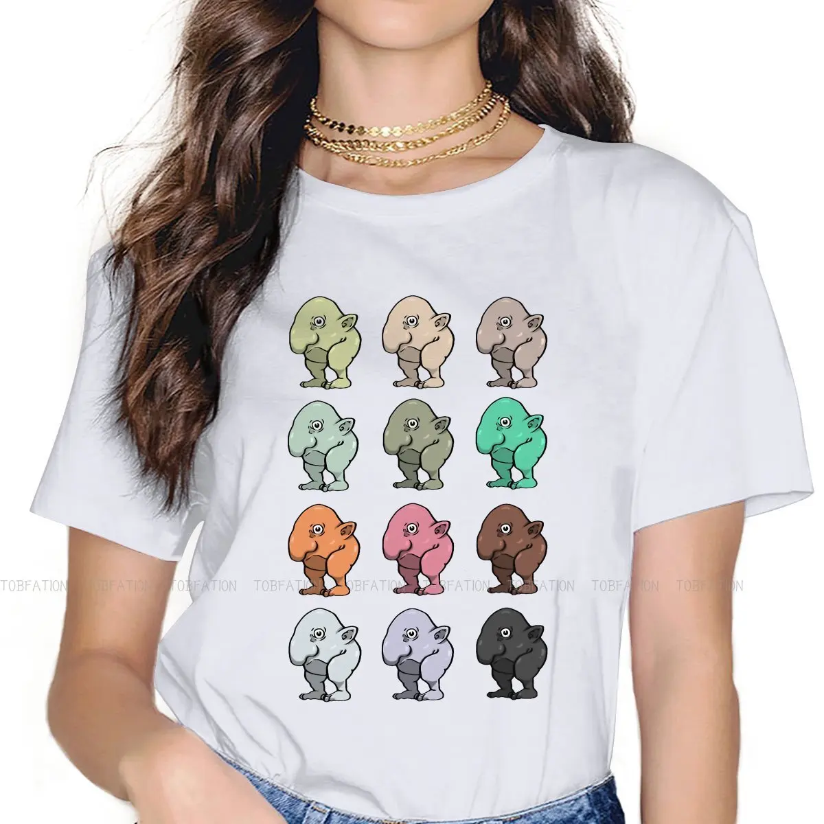

Schnoz Poster TShirt For Women Berserk Guts Griffith Behelit Manga Tops Vogue Ladies T Shirt Soft Summer Loose