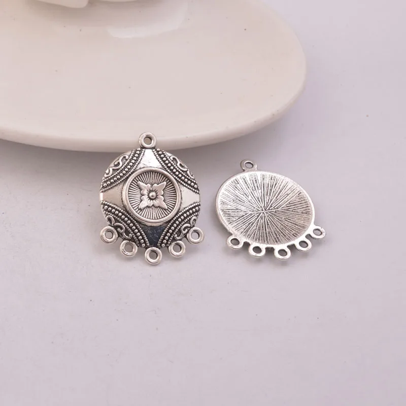 12 шт. круглые серьги из цинкового сплава | Украшения и аксессуары