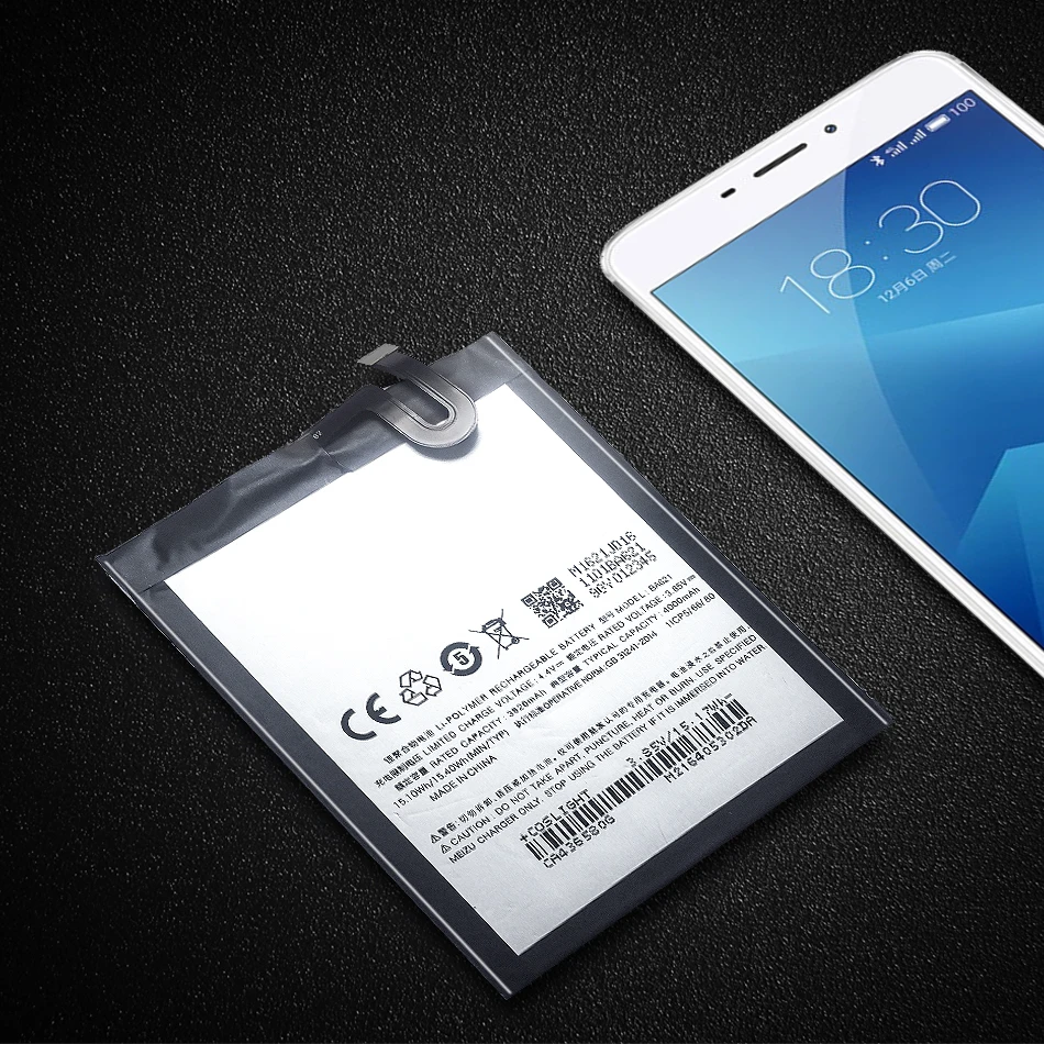 BA612 BA621 BA611 BA721 Батарея для Meizu meilan Note 5 M5 батареи сотового телефона Meizy 5S M5S M612Q M612M