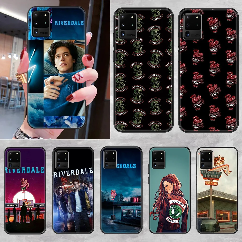 Чехол Riverdale для телефона Samsung Galaxy Note 4 8 9 10 20 S8 S9 S10 S10E S20 Plus UITRA Ультрачерный чехол из
