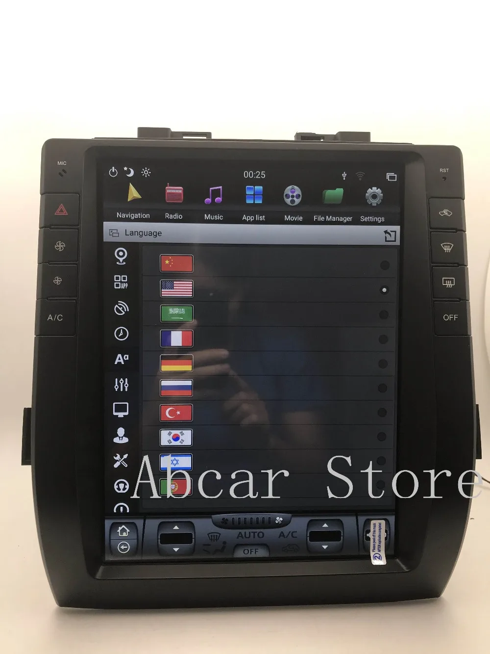 13 дюймов Tesla стиль Android 8,1 автомобильный dvd-плеер gps навигация радио авто px6 для Toyota alphard Vellfire 30 серии