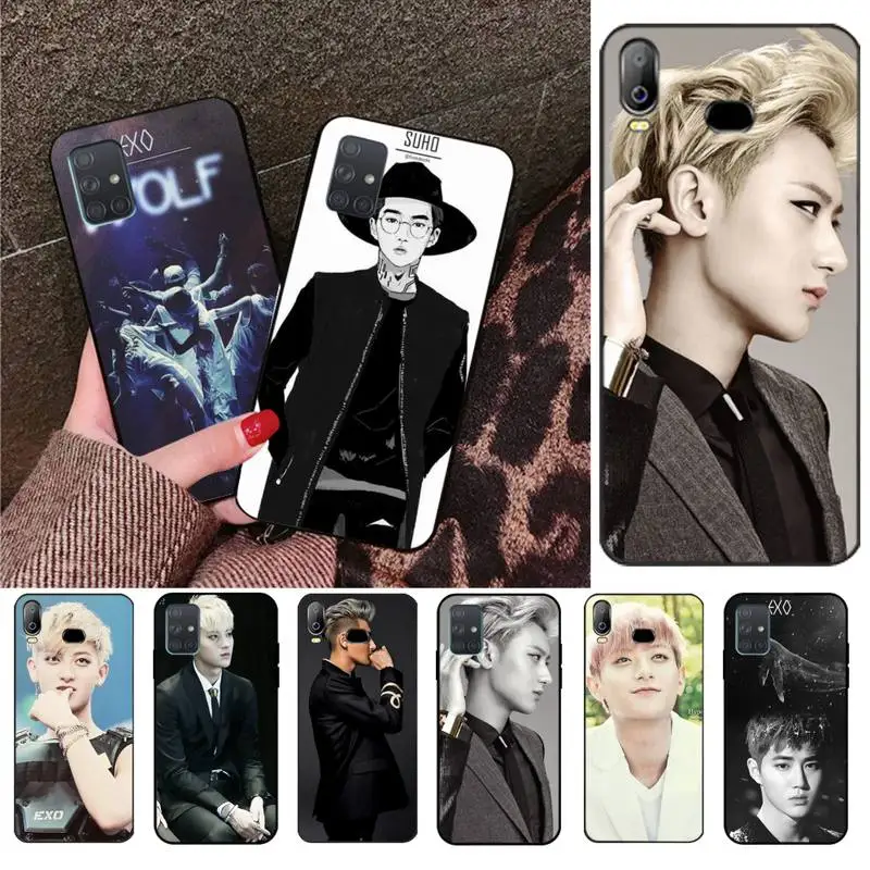 CUTEWANAN Exo Tao Новое поступление черный чехол для сотового телефона Samsung A10 A20 A30 A40 A50 A70