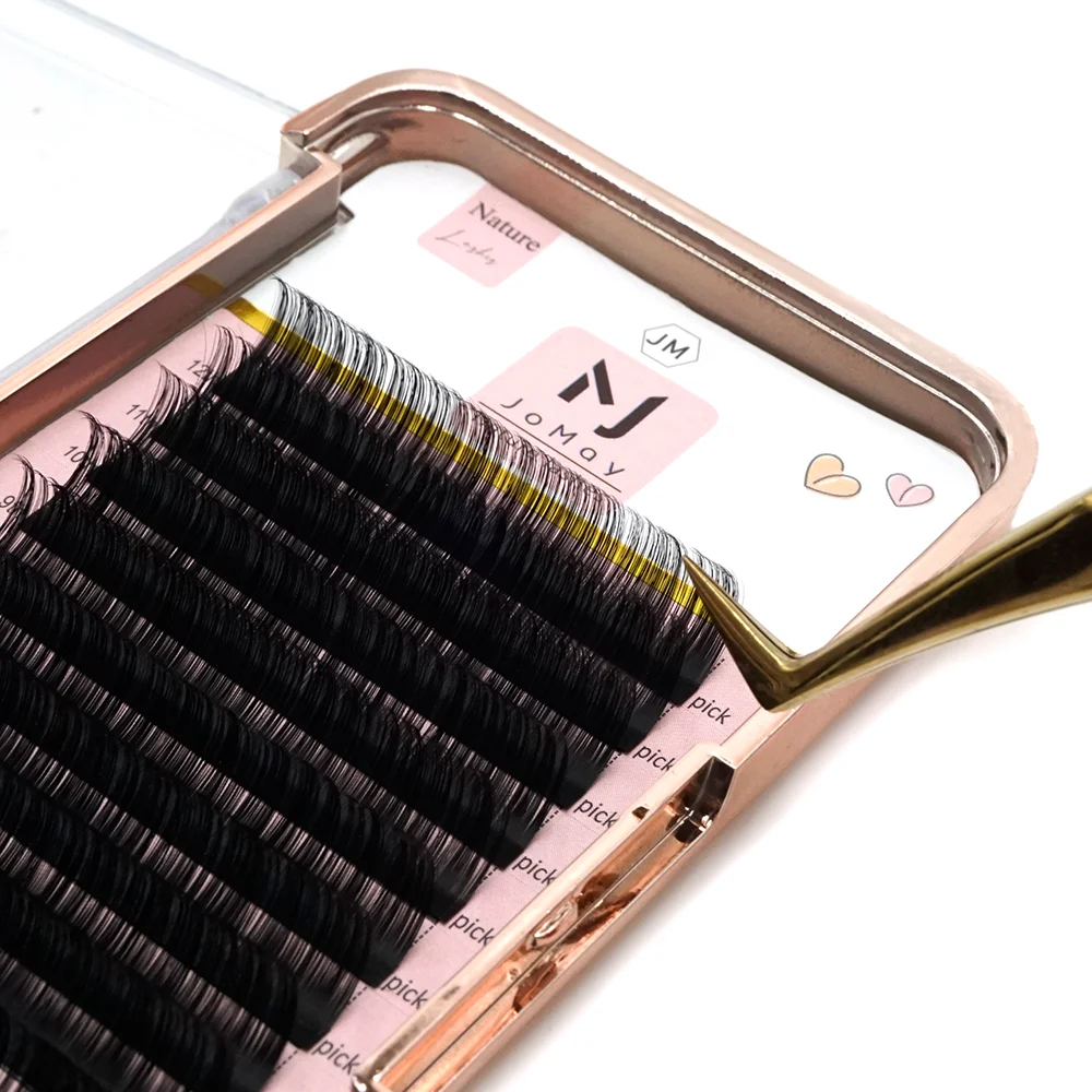 

Fake Eyelashes Extension Professional Natural Korea Mink Individual Wholesale False 12Lines natura Eyelash