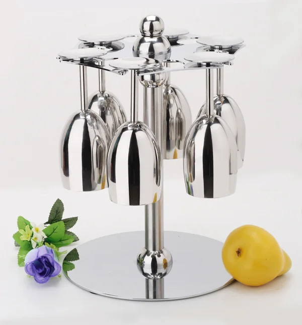 Бокал для вина из нержавеющей стали 304 креативный бокал 17 см | Дом и сад