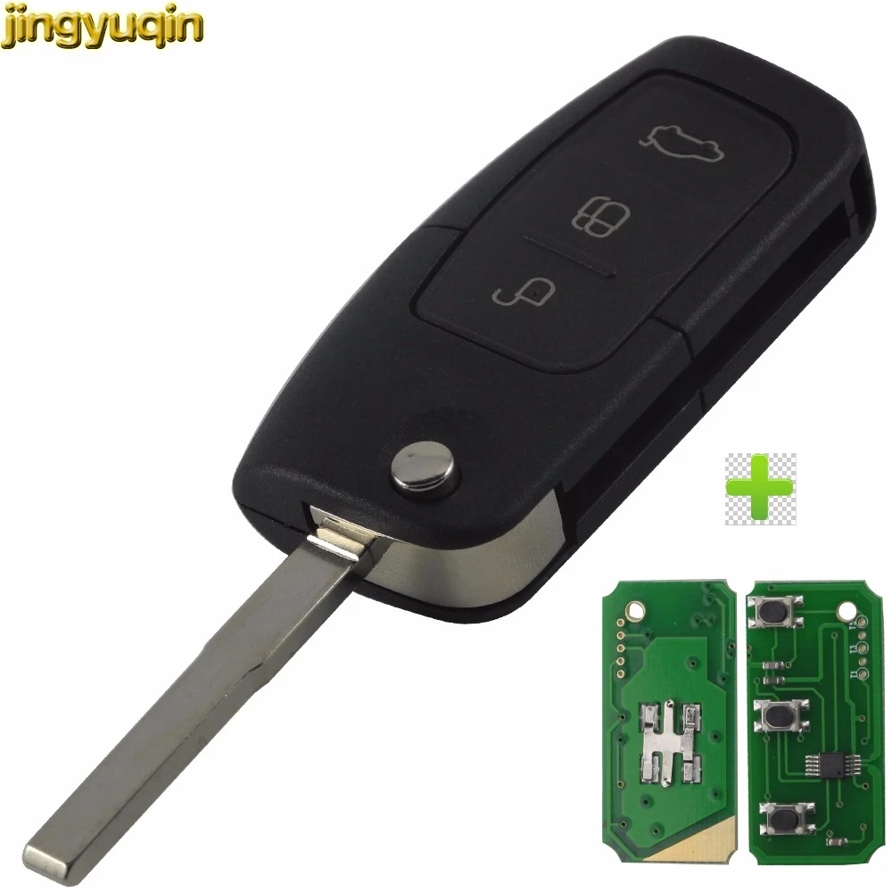 433 МГц 3 кнопки откидной складной пульт дистанционного управления автомобильный