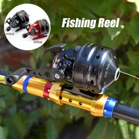 gapless fishing wheel flexible high strength anti rust metal fishing reel for fishing