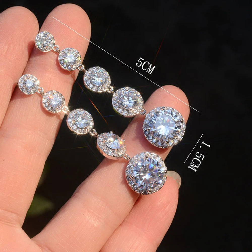 

Tassel Earrings Jewelry Earrings Explosive Zircon Earrings Korean Long Earrings Exaggerated Earrings