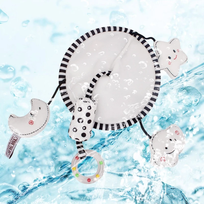 

Baby Stroller Rattle Toy Crib Cot Pram Hanging Pendant Plush Hand Bell Infants Sensory Toys Shower Gifts