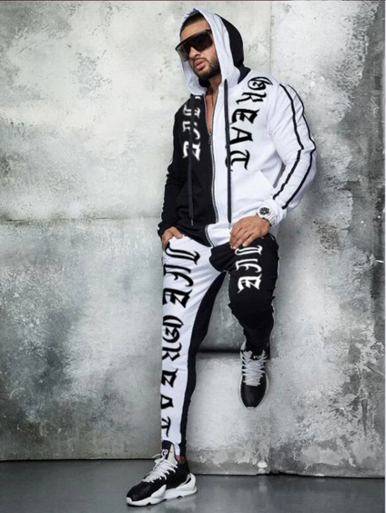 Muscle Dr. новый тренд Модный комплект для спорта и отдыха мужская хлопковая