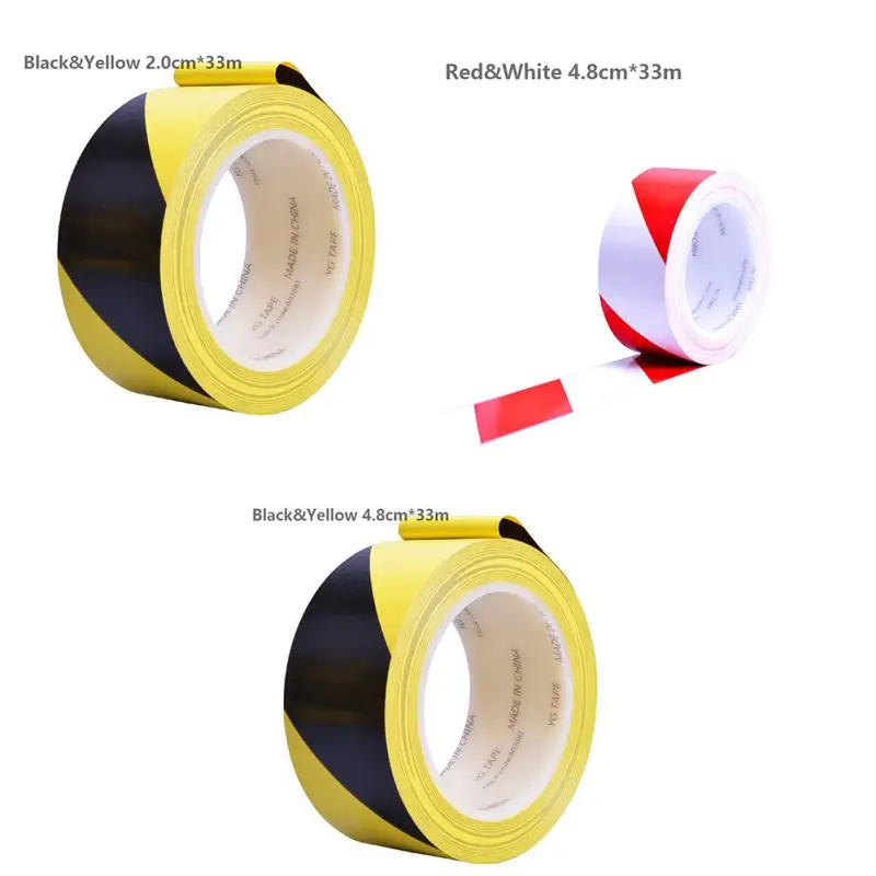 Предупреждающая лента 33 м водонепроницаемая противоскользящая наклейка с