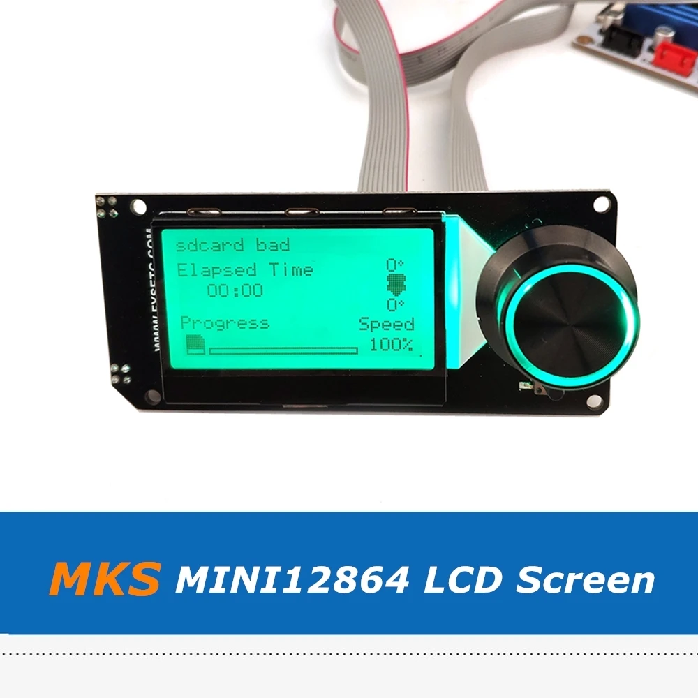 1 шт. МКС MINI12864 ЖК дисплей Экран дисплея мини 12864 Смарт Панель доска с разъемом для