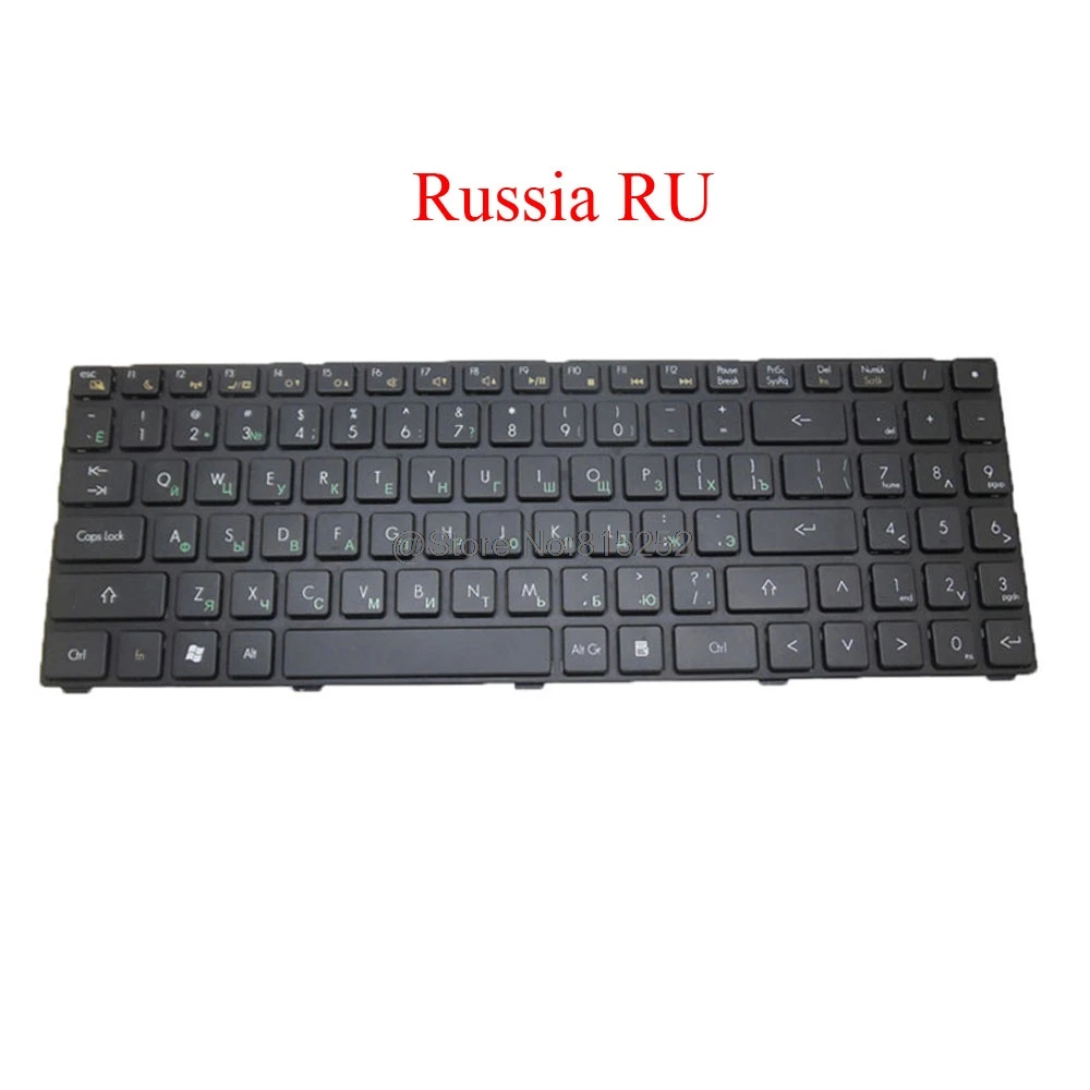 Ноутбук США RU Клавиатура для Quanta TWC TWJ MP 09R63SU 920 09R63US 920W AETWCU00010 Английский Русский