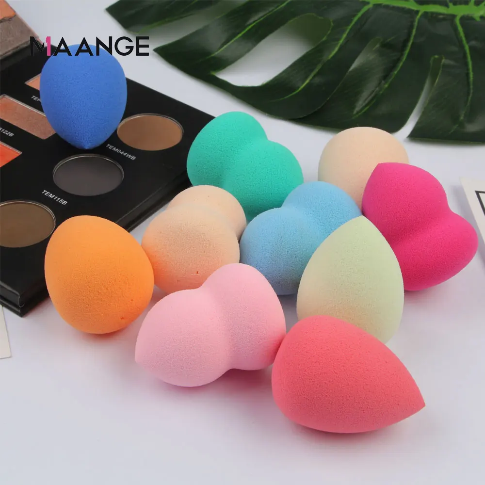 MAANGE 5 Pcs Макияж Губка-аппликатор макияжа мягкие губки для растушевки пудры
