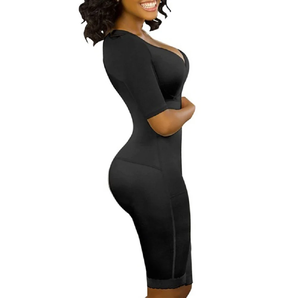 

Women'S Black And White Zipper Shaper Body Shaper Slimming Shorts Body Shaper Women Women'S Home Wear Slimming Corset