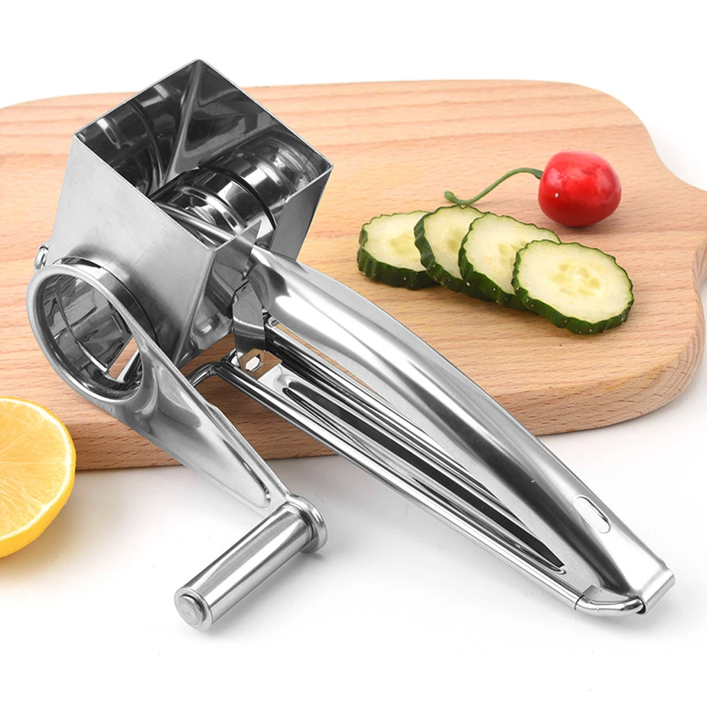 

Rotary Cheese Chocolate Grater Kitchen Shredding Vegetable Slicing Shredder Household Grinder Reusable Cooking Baking