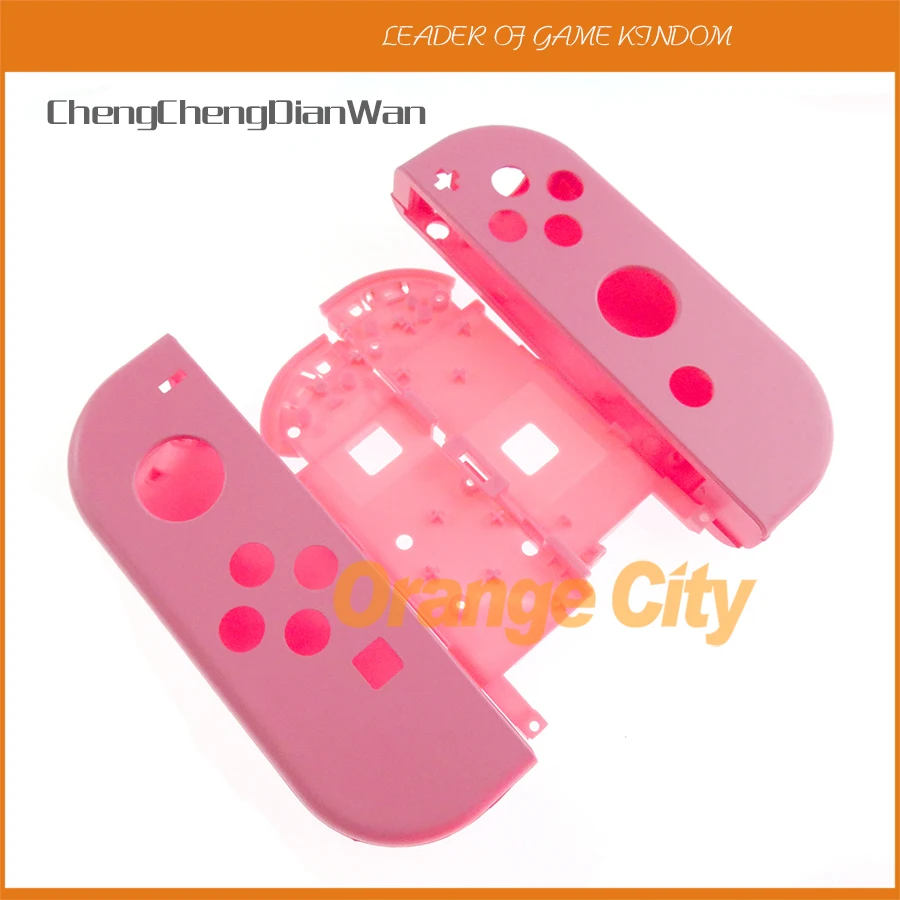 10 комплектов корпуса чехол для Nintendo Switch NS Передняя Задняя средняя рамка