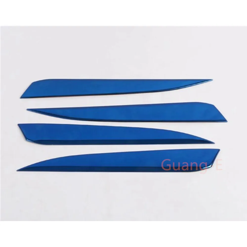 

For Mazda 6 Mazda6 Atenza 2019 2020 Car stick trim Stainless steel door inner frame trim panel hoods handle bowl moulding 4pcs