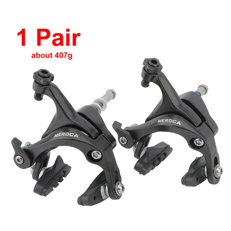 

Road Bike Rear Brake Caliper 700C Aluminum Alloy Cable Front Brake Caliper Bicycle V Brake Accessories