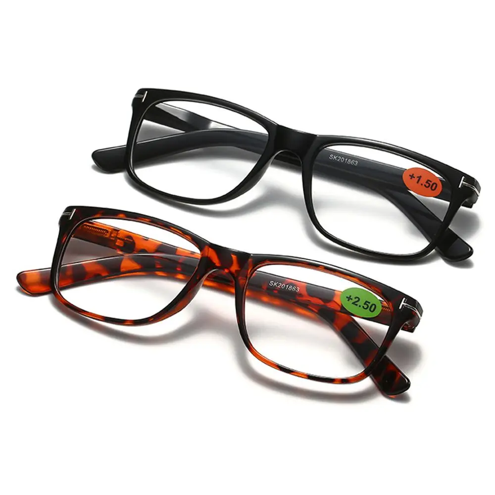

1PCS Fashion Vintage Reading Glasses Resin Presbyopia Glasses Men Women Computer Goggles Anti Fatigue Vision Care Eyeglasses