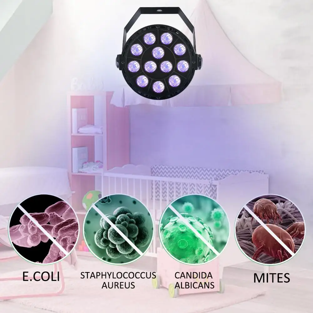 Ультрафиолетовая Светодиодная лампа для дома гостиной 36 Вт Нм | Лампы и освещение