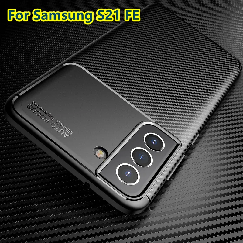 For Case Samsung Galaxy S21 FE Cover For Samsung S21 FE Soft Case For Samsung M21 A72 A52 A51 A71 A02S S21 FE Ultra Plus Fundas