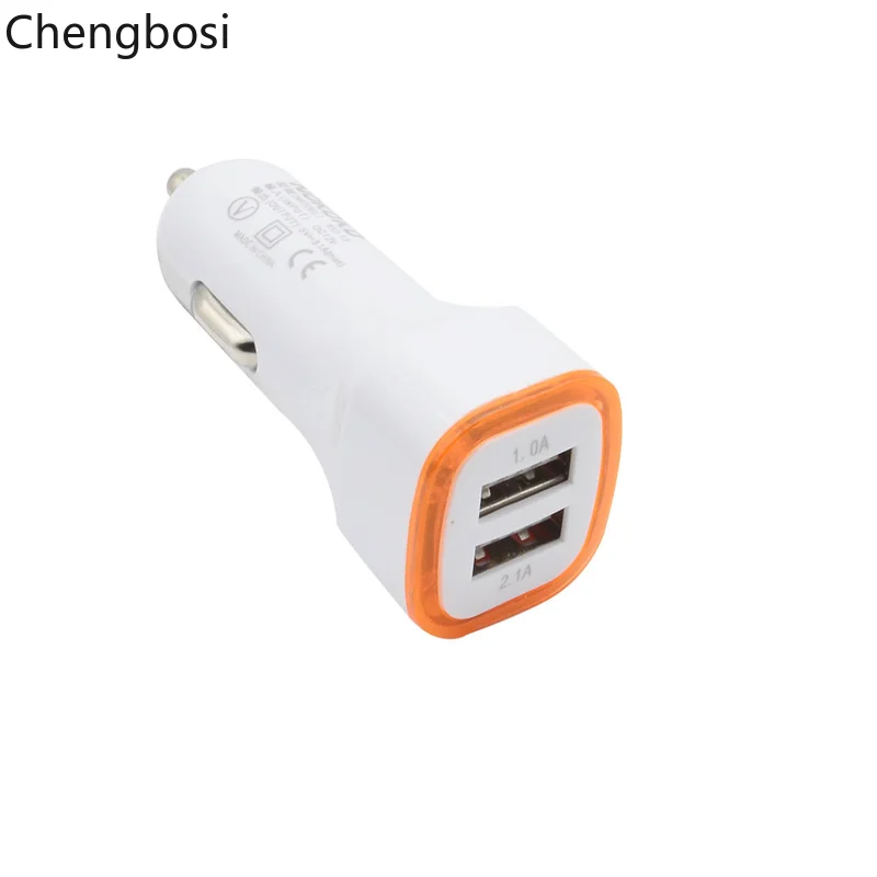 Лидер продаж автомобиля Зарядное устройство 2.1A светодиодный USB Dual 2 Порты и