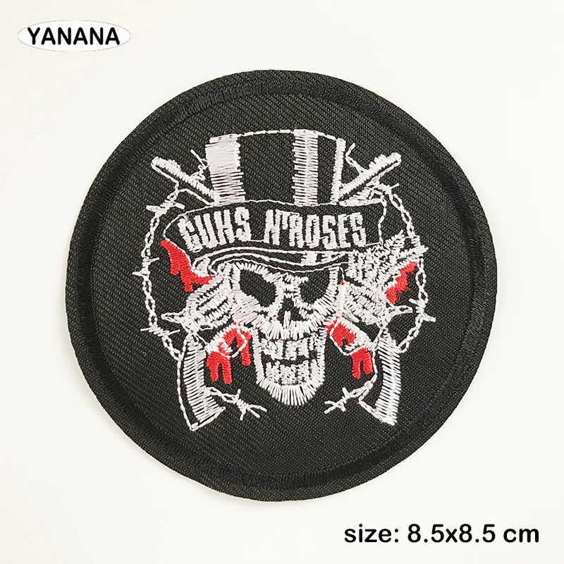 Guns N' Roses N and Music Rock нашивки для одежды с вышивкой | Дом и сад