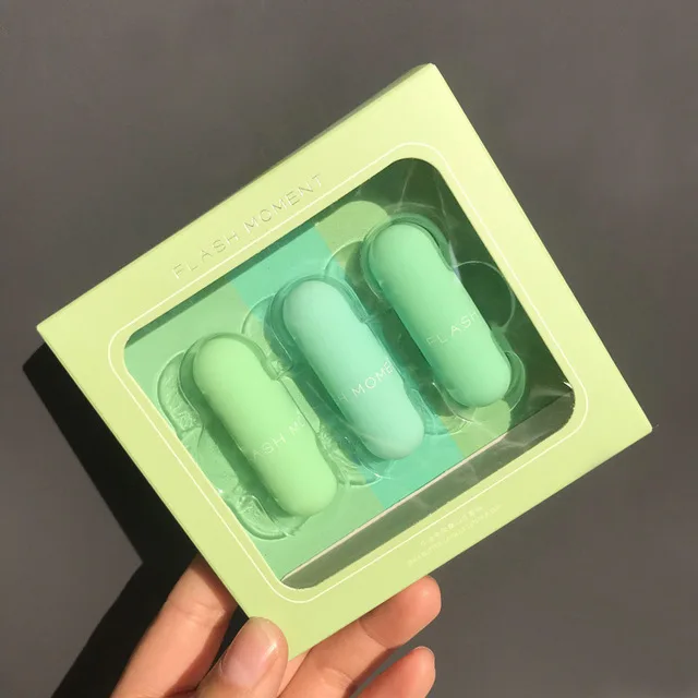 3 шт. мини капсульные матовые глазури для губ водостойкий стойкий натуральный