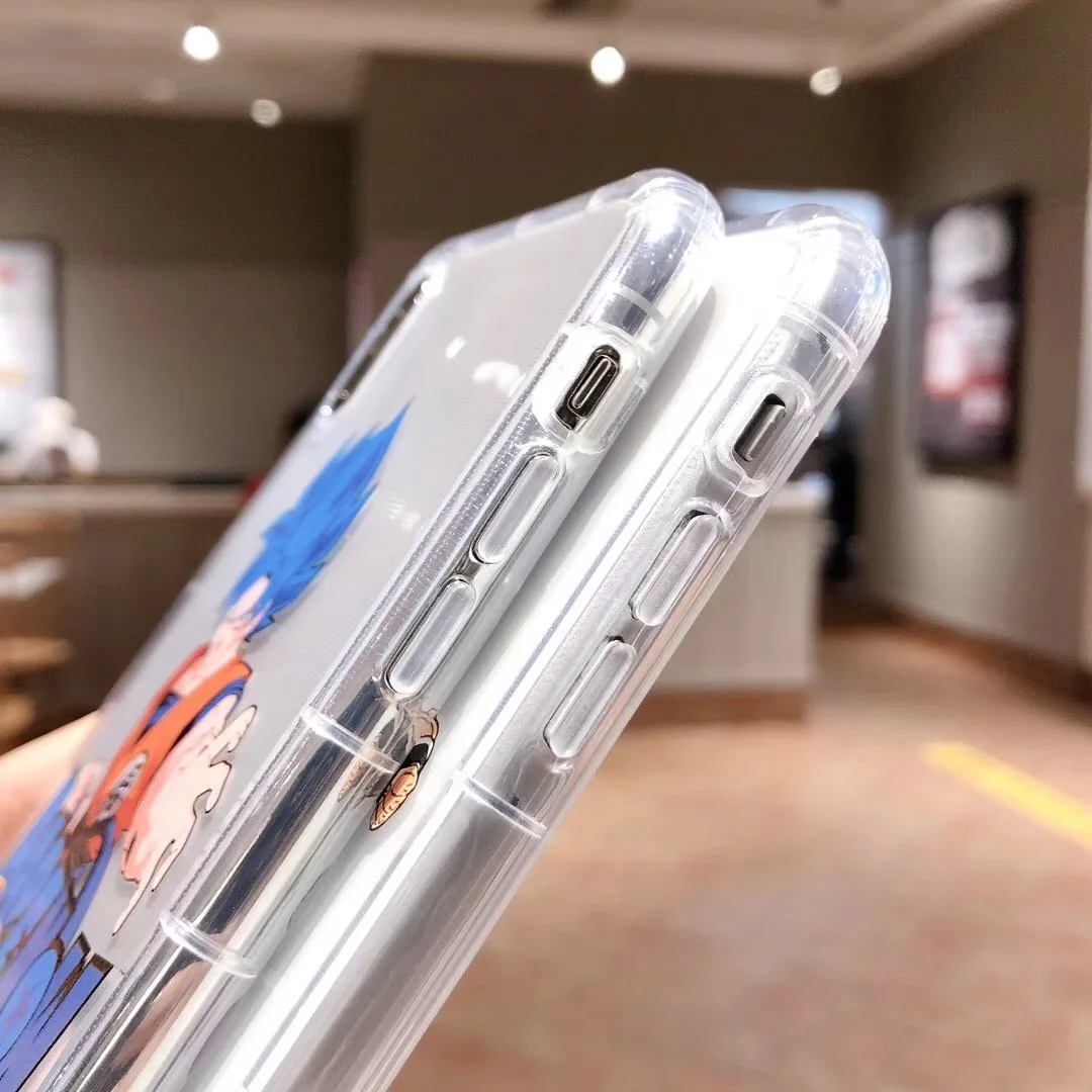 Трехмерный рельефный силиконовый чехол для телефона с принтом Dragon Ball Goku iPhone11 pro max