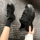 Новинка 2022, модная повседневная обувь для папы, женские кроссовки на массивной подошве, женская спортивная обувь на толстой подошве для девочек, женская обувь большого размера