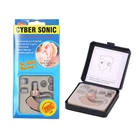 Слуховой мини-аппарат портативный усилитель звука в ушах Регулируемый усилитель слуха набор тональных слуховых аппаратов для глухих и пожилых людей