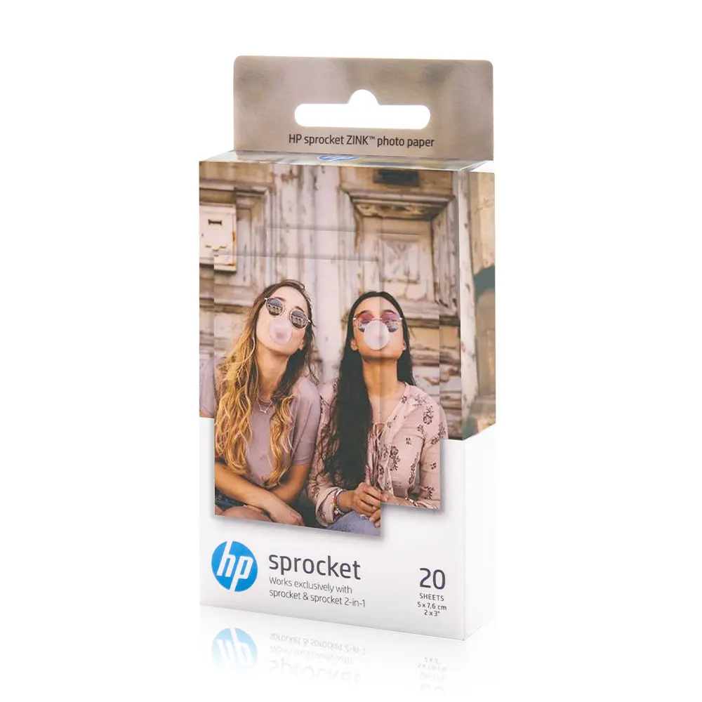 Клейкая фотобумага UniPlus HP ZINK для фотопринтера Sprocket 2 в 1 Легкая очистка фотобумаги